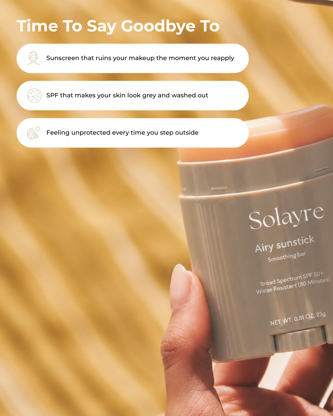 Solayre Collagen Sunstick Protection Bar